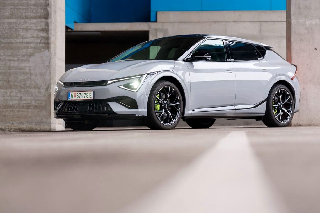 Kia EV6 GT vooraanzicht
