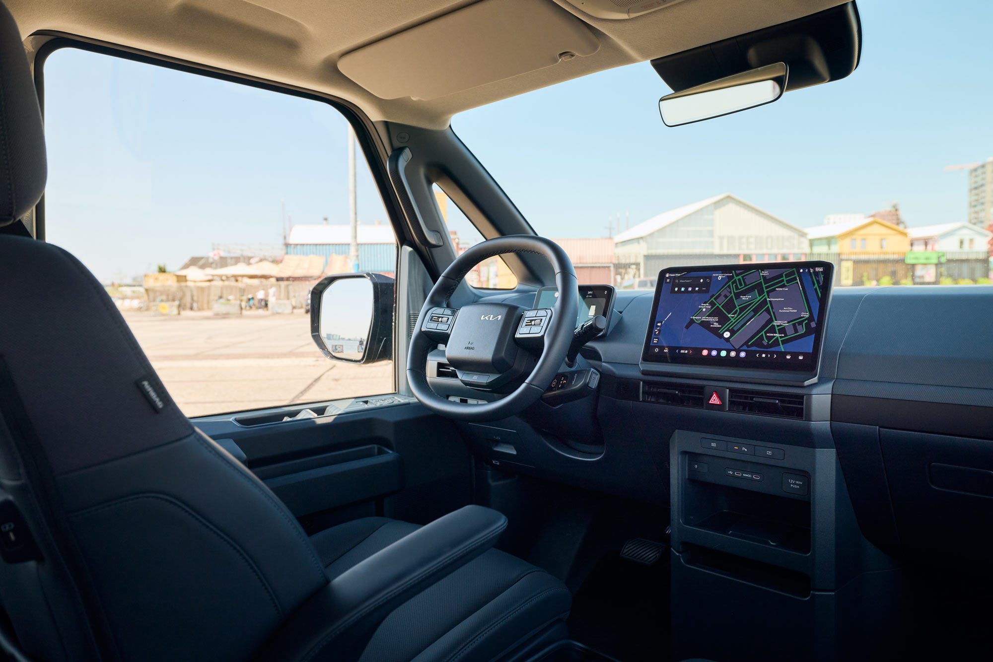 Interieur van de Kia PV5
